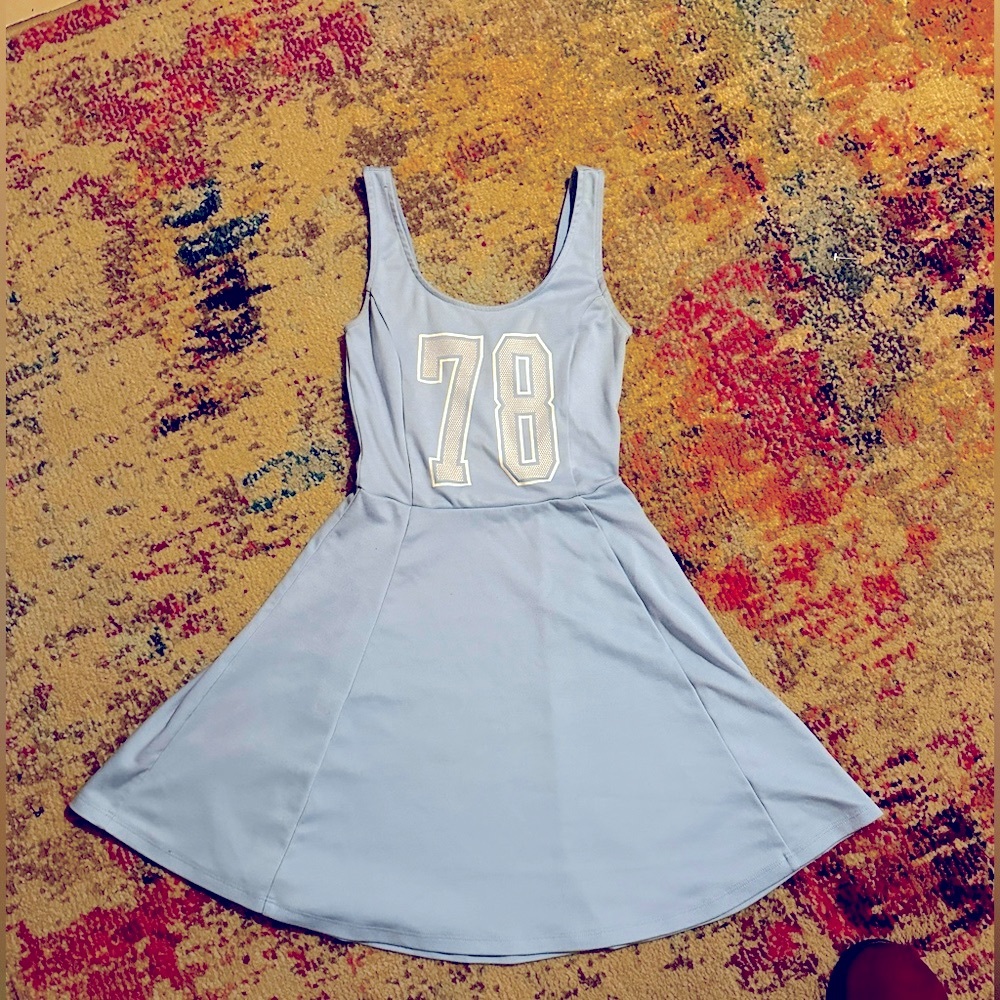 H&M Divided | #78 Baby Blue Circle Dress | Sz:2 (XS) Cheerleading / CHEER Style